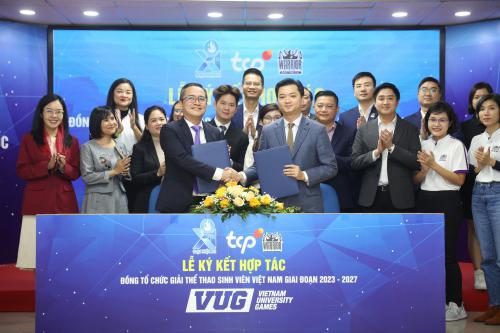 TCP Vietnam đồng hành cùng Giải thể thao Sinh viên Việt Nam - VUG - Vietnam University Games giai đoạn 2023 - 2027 